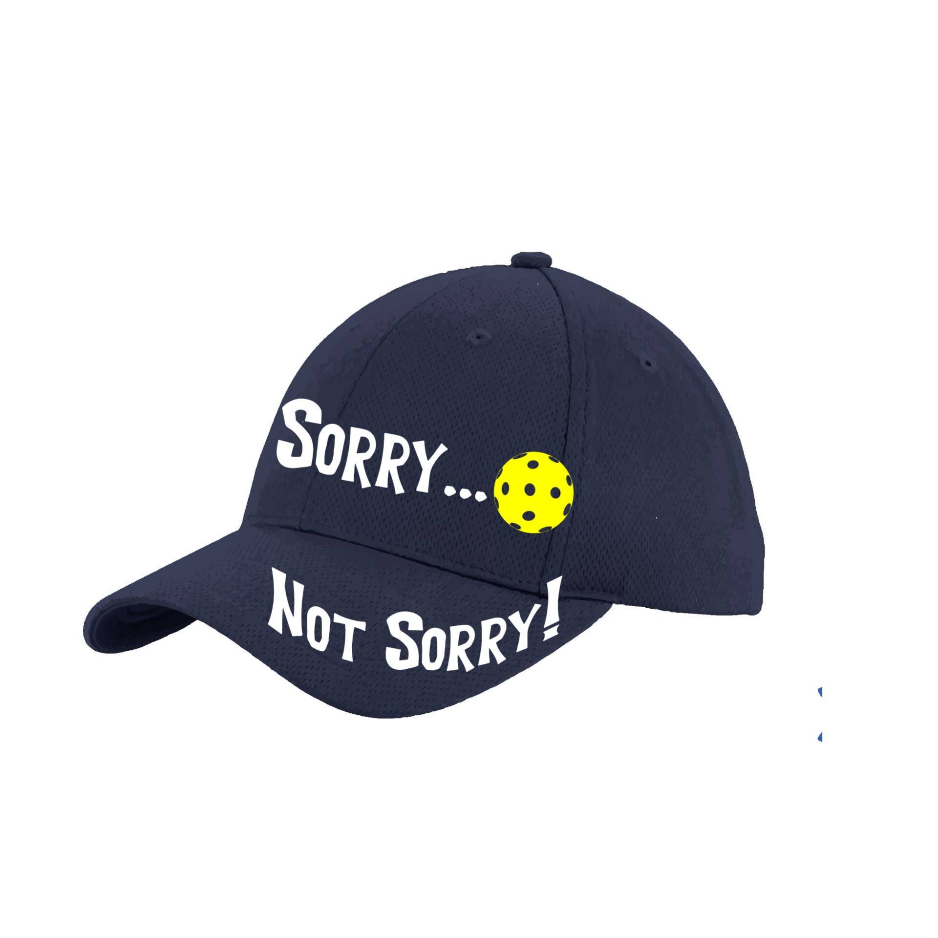 Sorry ... Not Ball Hat Pickleball Einzigartige Anpassbare Hut -Pickleball Kopfbedeckung -Fun Hüte -Hüte Für Pickleball Männer & Frauen von DinkDinkSmash