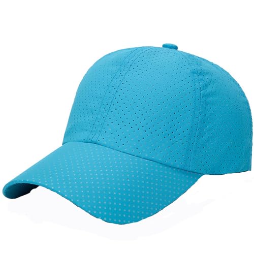 Dinnesis Cap Herren Verstellbar Sommer Mesh Baseball Cap Atmungsaktiv Sport Lauf Trucker Hut Für Männer Frauen Kappe Schirm (C, One Size) von Dinnesis
