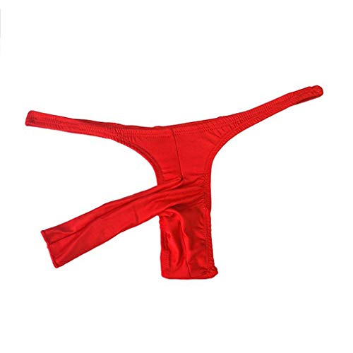 Dinnesis String Tanga Erotische ReizwäSche, UnterwäSche Herren Sexy Slip Unterhosen MäNner String Tanga Herren Mit Plug Tanga Sexy Unterhose Penishülle Strumpf Design Männer Tanga String Unterwäsche von Dinnesis