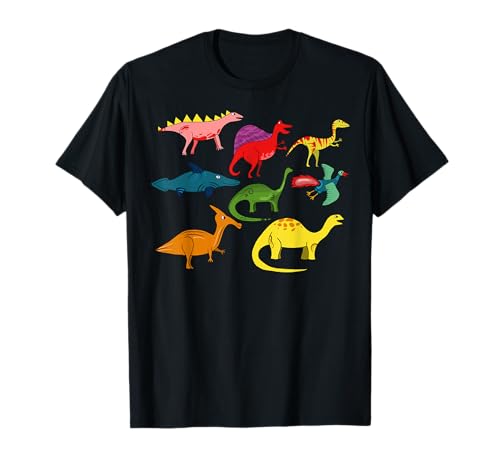Dinosaurier | Dino Kleidung für Jungen und Mädchen | Dinosaurier T-Shirt von Dino outfit kindergarten school