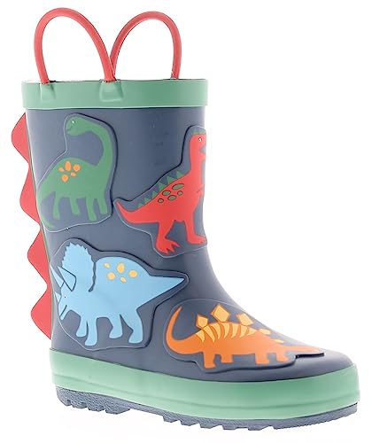 Dinosaur Hunters Billy Jungen Gummistiefel, navy, 28 EU von Dinosaur Hunters