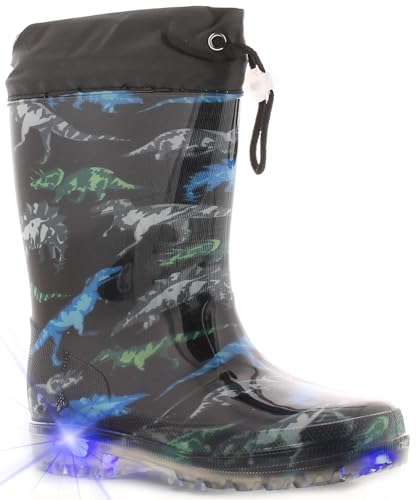 Dinosaur Hunters Bounce Jungen Gummistiefel, Schwarz , 31 EU Dinosaur Hunters Bounce Jungen Gummistiefel, Schwarz , 31 EU von Dinosaur Hunters