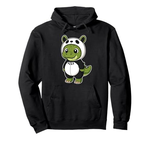 Kawaii Dinosaurier im Panda Kostüm für Mädchen Kinder Dinosaurier Pullover Hoodie Kawaii Dinosaurier im Panda Kostüm für Mädchen Kinder Dinosaurier Pullover Hoodie von Dinosaur In Panda Costume Kawaii Design