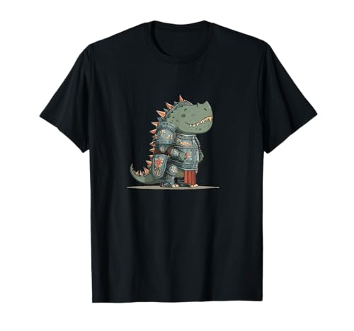 Süßes Ritter Dinosaurier Kostüm für Jungen und Mädchen T-Shirt Süßes Ritter Dinosaurier Kostüm für Jungen und Mädchen T-Shirt von Dinosaur Knight Outfit