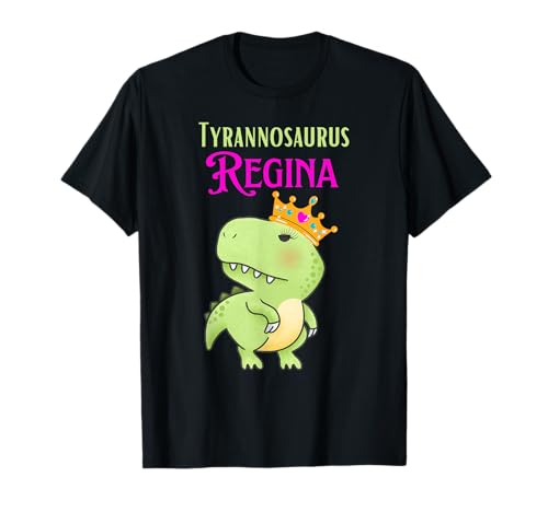 Dinosaurier Königin Tyrannosaurus Regina T-Regina Mädchen T-Rex Dino T-Shirt Dinosaurier Königin Tyrannosaurus Regina T-Regina Mädchen T-Rex Dino T-Shirt von Dinosaur Queen Tyrannosaurus Regina Girl T-Rex