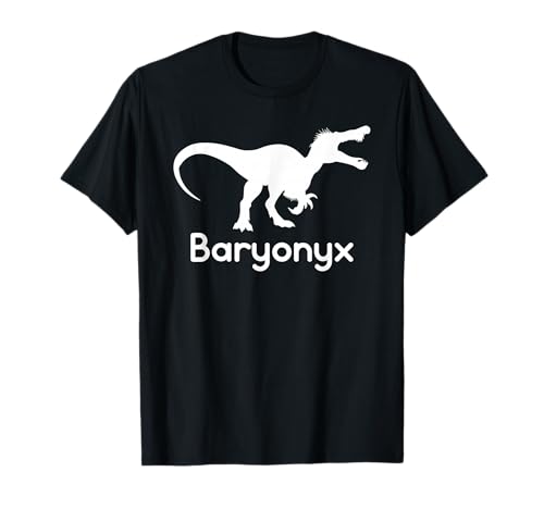 Baryonyx – Dinosaurier-Silhouette für Kinder T-Shirt Baryonyx – Dinosaurier-Silhouette für Kinder T-Shirt von Dinosaur Silhouette Shirts