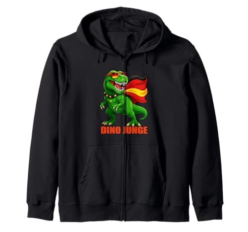 Dinosaurier Trex Deutschland Flagge Dino Junge Jungen Herren Kinder Kapuzenjacke Dinosaurier Trex Deutschland Flagge Dino Junge Jungen Herren Kinder Kapuzenjacke von DinosaurAxis1