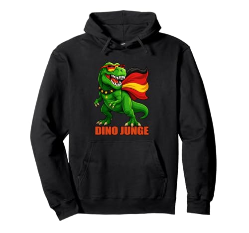 Dinosaurier Trex Deutschland Flagge Dino Junge Jungen Herren Kinder Pullover Hoodie Dinosaurier Trex Deutschland Flagge Dino Junge Jungen Herren Kinder Pullover Hoodie von DinosaurAxis1