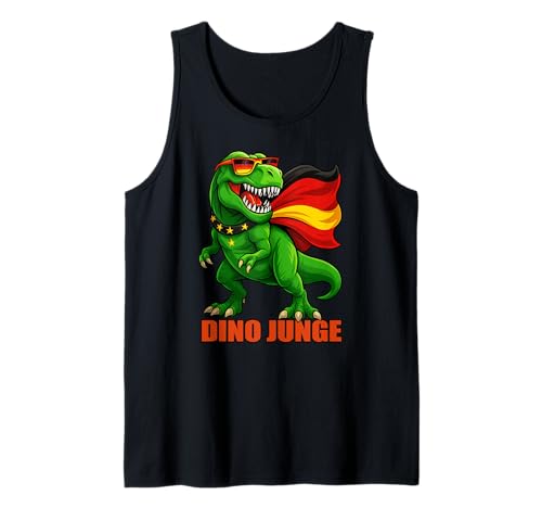 Dinosaurier Trex Deutschland Flagge Dino Junge Jungen Herren Kinder Tank Top Dinosaurier Trex Deutschland Flagge Dino Junge Jungen Herren Kinder Tank Top von DinosaurAxis1