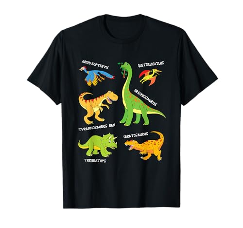 Beliebte Dinosaurier TShirt Jungen Mädchen Damen Herren T-Shirt von Dinosaurier Shirts von SAMMODA