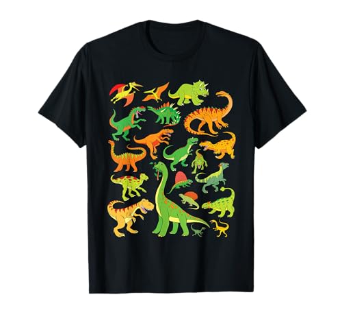 T-Shirt Dinosaurier Jungen Herren Damen Kinder Dino TShirt T-Shirt von Dinosaurier Shirts von SAMMODA