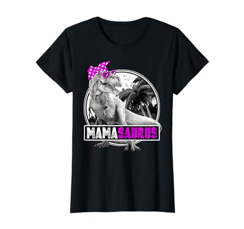 Mamasaurus Rex Dinosaurier Shirt Bestes Geschenk für Mama T-Shirt von Dinosaur Family Dinosaurier T-Shirt