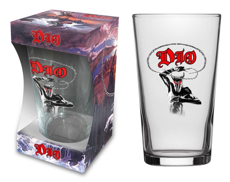 Dio Bierglas - Holy diver - klar  - Lizenziertes Merchandise! von Dio