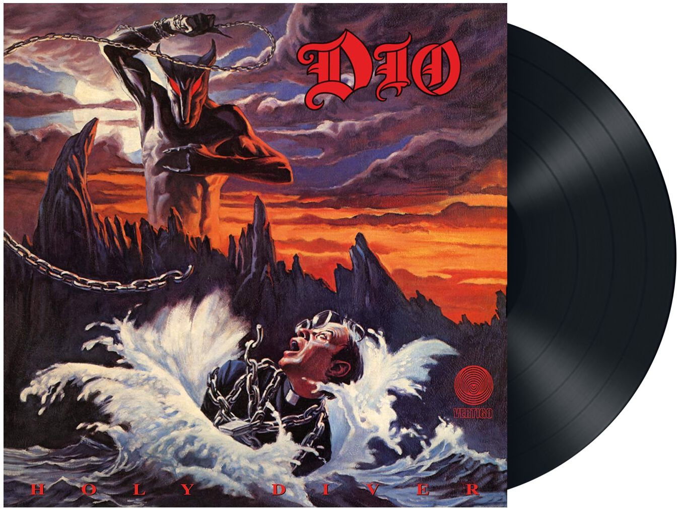 Dio Holy diver LP multicolor von Dio