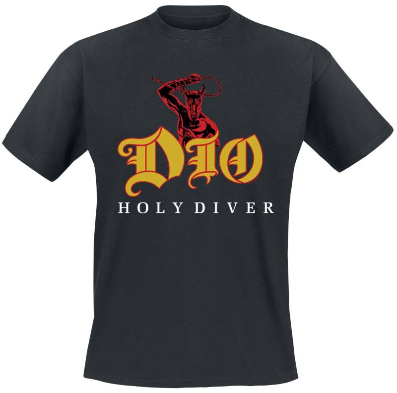Dio Holy diver T-Shirt schwarz in XXL von Dio