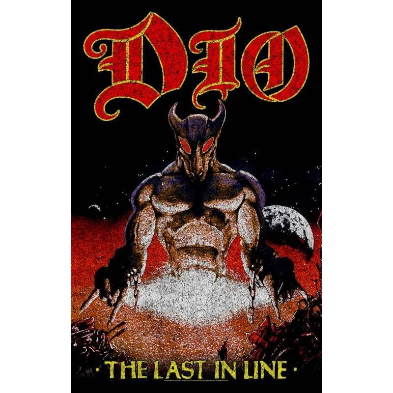 Dio Last In Line Flagge multicolor von Dio