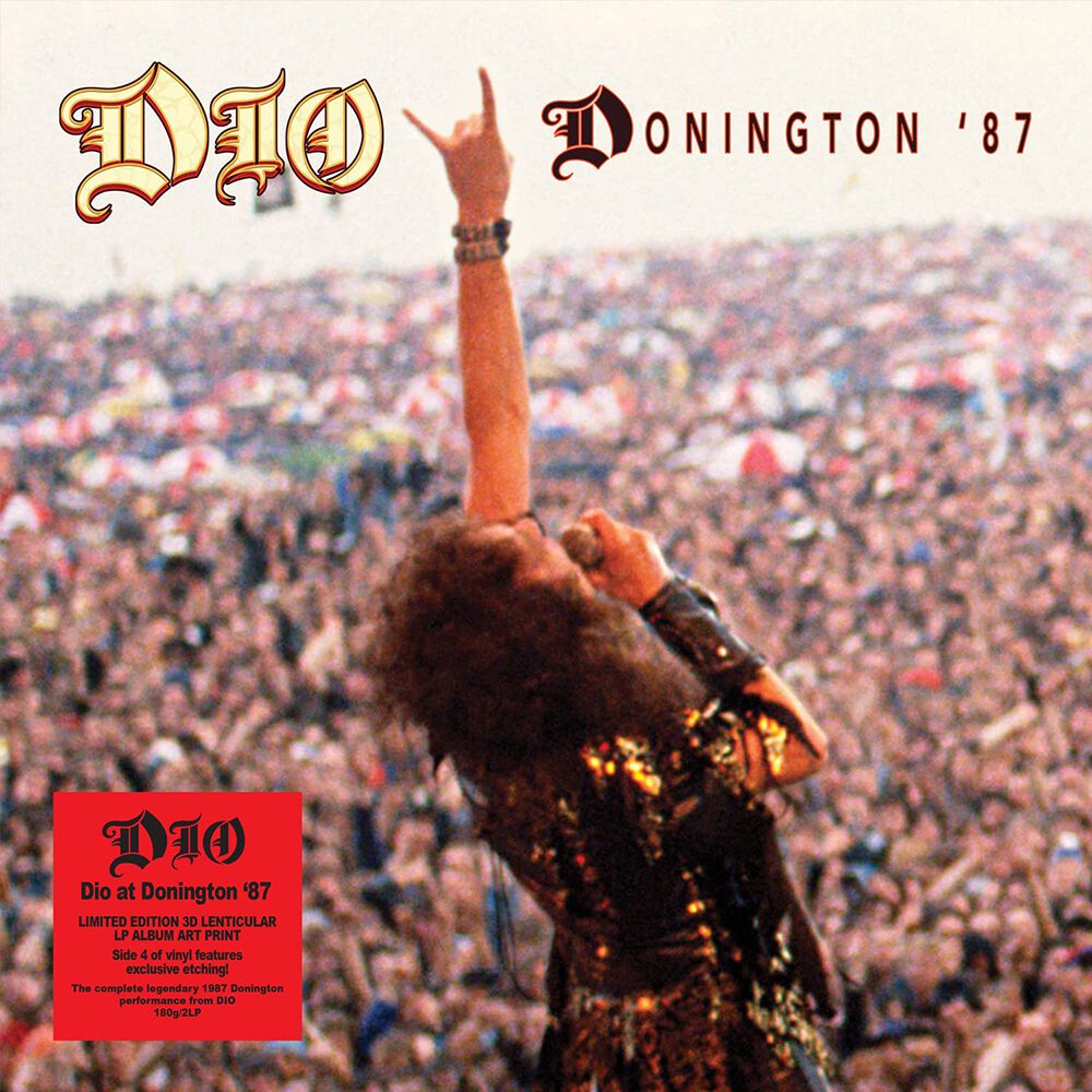 Dio at Donington `87 (3D Lenticular Album Art Print-Edition) von Dio - 2-LP (Limited Edition, Standard) von Dio