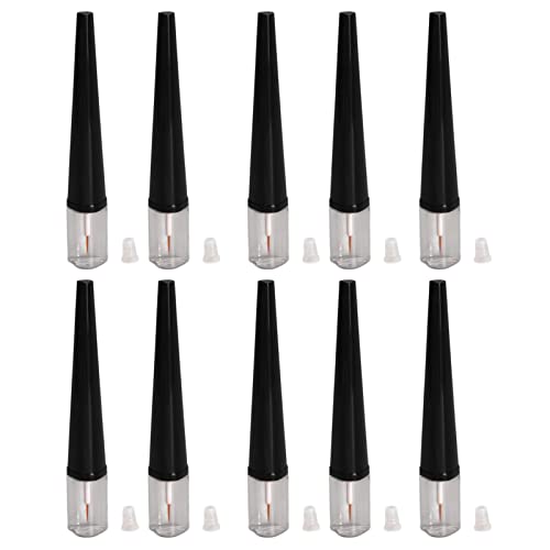 10 Stück Leerer Plastik-Eyeliner-Tuben-Behälter Eyeliner-Flaschen-Behälter Leerer Nachfüllbarer Transparenter Leerer für Kosmetik 5ml von Dioche