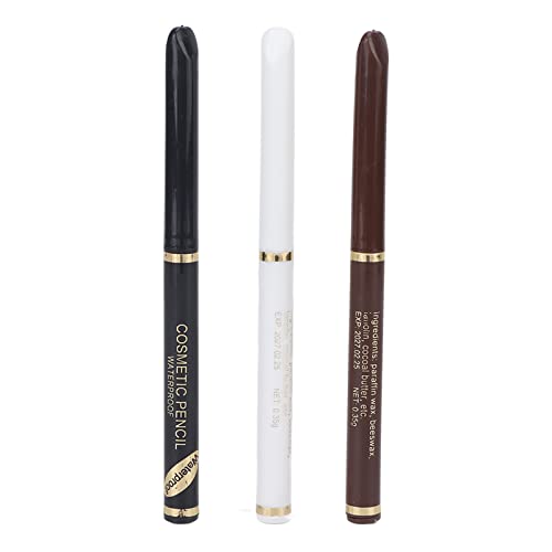 3 Teile/Satz Bartstift Bartstiftfüller Barber Pen Hairline Trace Pencils Water Sweat Proof Eyeliner For Men Women von Dioche