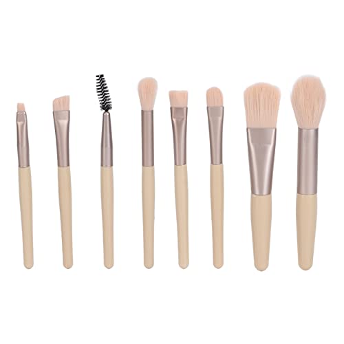 8-teiliges Make-up-Pinsel-Set Make-up-Kosmetik-Mehrzweckpinsel Premium-Kosmetik Professionelle Lidschatten Augenbrauenpinsel Make-up-Pinsel-Werkzeug für das Tägliche Make-up(02) von Dioche