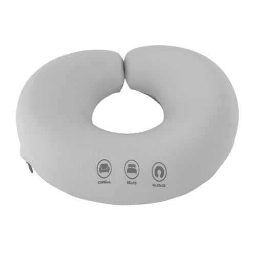 Gesichtsmassage Kissen Weicher Rückprall Gesicht nach Unten Kissen Zum Schlafenden Grauen Verstellbaren Komfort Hohl Entschlossener Memorschaum (Raumgrau) von Dioche