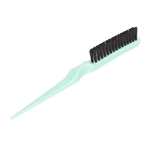 Haarbürste für Männer und Frauen Salon Nylon Rattenschwanzkämme Haarrattenschwanz Haarbürste Zum Kämmen des Rückens Styling-Werkzeug (Grün) von Dioche