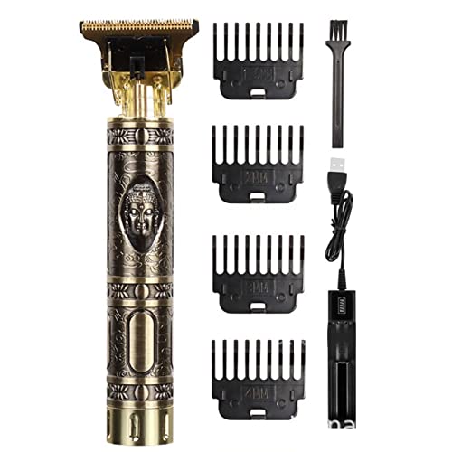 Haarschneidemaschine für Männer Elektrische Haarschneidemaschine mit 4 Positionierungskämmen Tragbarer Bartschneider Herren-Haarschneide-Pflegeset mit 800-mAh-Akku von Dioche
