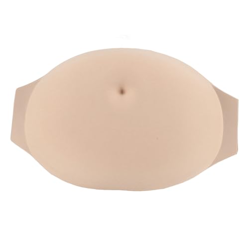 Leichter, Atmungsaktiver Schaumstoff-Kunstbauch Realistischer Schwangerschaftsbauch Künstlicher Schwangerschaftsbauch Bequem Einfach zu Tragen mit Ausziehbaren Trägern Simuliert von Dioche