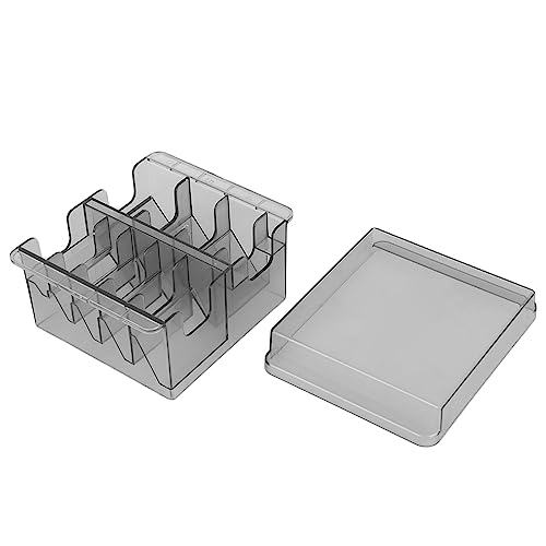 Limit-Kamm-Aufbewahrungsbox mit Großer Kapazität Kunststoff-Haarschneidemaschinen-Organizer mit Abnehmbarer Abdeckung Zur Positionierung des Messschieberkamms Transparente von Dioche
