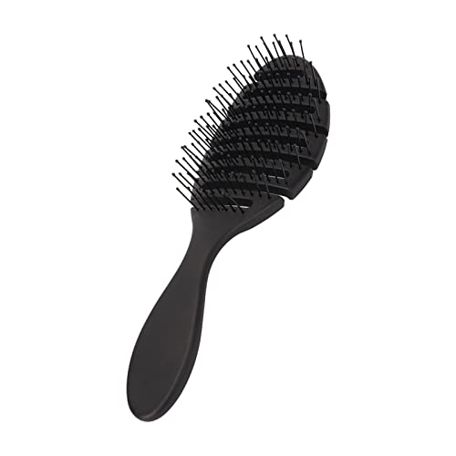 Männer Bart Detangler Bürste Schwarz Elastisch Original Detangler Haarbürste Tragbares Bequemes Haarstyling-Werkzeug für Zuhause und Salon von Dioche