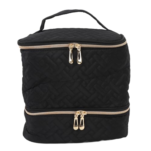 Nagellack-Organizer-Tasche, Fasst 30 Flaschen Nagellack, Doppellagige Aufbewahrungsbox, Große Tragetasche mit Herausnehmbaren Schwammpolstern, Trennwänden und Tragegurt für Nagellack-Organizer-Tasche, Fasst 30 Flaschen Nagellack, Doppellagige Aufbewahrungsbox, Große Tragetasche mit Herausnehmbaren Schwammpolstern, Trennwänden und Tragegurt für von Dioche