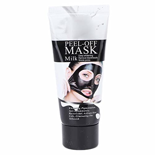 Peelingmaske Entfernung von Verunreinigungen Feuchtigkeitsmaske Natürliche Tiefenreinigung Beruhigende Gesichtsmasken Aufhellend und Festigend für Frauen Männer 60g(Milch) von Dioche