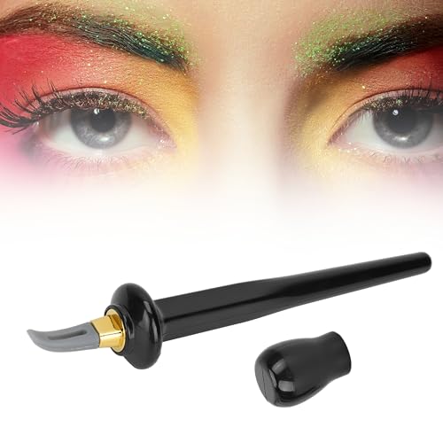 Silikon-Eyeliner-Werkzeug, Wasserdicht, Schweißfest, Hochelastisch, Silikon-Führungs-Eyeliner, Langlebiger Eyeliner, Einfache Bedienung, Geeignet für Anfänger oder Make-up-Meister(Schwarz) von Dioche