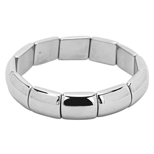 Terahertz-Armband Stress Abbauen Körper Entspannen Terahertz-Armband Rechteck Perlen Stretch Armreif Damen Herren Armband von Dioche