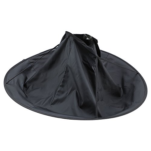 Verstellbarer Friseurumhang, Weicher und Atmungsaktiver Haarschnitt-Umhang, Antistatisch, Wasserdichter Haarschneidesalon-Umhang mit Umgekehrtem Regenschirm-Design, 2 Farben von Dioche