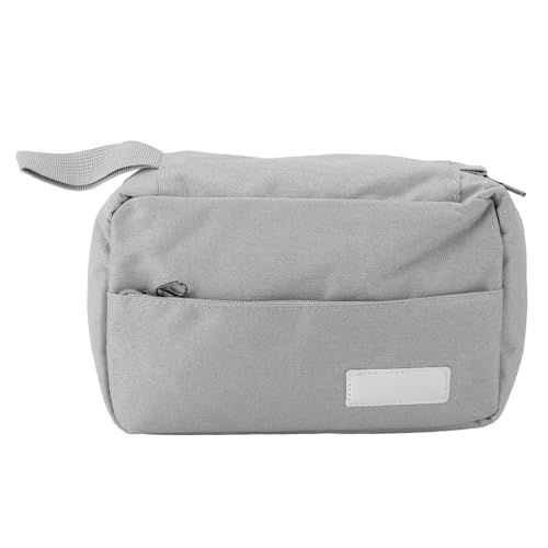 Wasserdichter Reise-Kulturbeutel mit Verdicktem Haken Zum Aufhängen, Multifunktionaler Make-up-Organizer, Grau, 8,86 X 5,71 X 3,15 Zoll, 300D-Metallreißverschluss aus Wasserdichter Reise-Kulturbeutel mit Verdicktem Haken Zum Aufhängen, Multifunktionaler Make-up-Organizer, Grau, 8,86 X 5,71 X 3,15 Zoll, 300D-Metallreißverschluss aus von Dioche