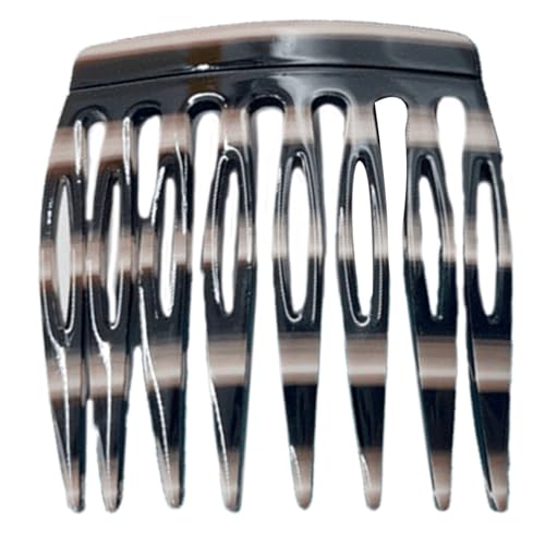 1 x Acetat-Haarstyling-Zubehör, Haarspange, französischer Stil, Seitenkämme, starker Halt, Haarteile für Frauen und Mädchen 1 x Acetat-Haarstyling-Zubehör, Haarspange, französischer Stil, Seitenkämme, starker Halt, Haarteile für Frauen und Mädchen von Diogeynu