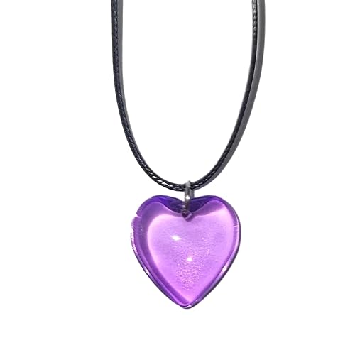 Diogeynu Fashion Trend Loves Anhänger Schlüsselbeinkette Temperament einfach kalt verstellbar schwarz Seil Halskette von Diogeynu