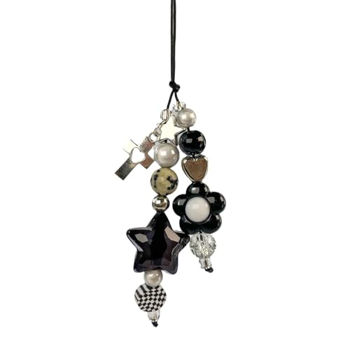Diogeynu Handy-Schlüsselanhänger, Sterne, Blume, Handy-Kette, Anti-Verlust-Schlüsselanhänger, Handtaschen-Dekoration Diogeynu Handy-Schlüsselanhänger, Sterne, Blume, Handy-Kette, Anti-Verlust-Schlüsselanhänger, Handtaschen-Dekoration von Diogeynu