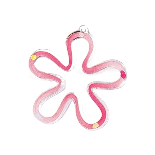 Diogeynu Hohler Blumen-Anhänger, einzigartige Blumenanhänger, Schmuckherstellung, Zubehör, Schmuckanhänger, Acryl, Acryl-Anhänger, Einheitsgröße, Wie beschrieben, Wie beschrieben Diogeynu Hohler Blumen-Anhänger, einzigartige Blumenanhänger, Schmuckherstellung, Zubehör, Schmuckanhänger, Acryl, Acryl-Anhänger, Einheitsgröße, Wie beschrieben, Wie beschrieben von Diogeynu