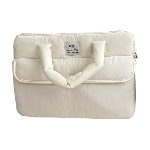 Diogeynu Laptoptasche für Damen mit einer Größe von 27,9 cm (13 Zoll), 33 cm (13 14 15 Zoll) und 39,6 cm (15 Zoll), mit stoßdämpfender Polsterung, geräumiges Fach und Tragegriff oben, stoßfest, 38,1 von Diogeynu