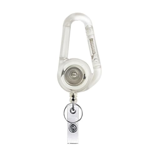 Diogeynu Multifunktionaler einziehbarer Schlüsselanhänger mit sicherem Karabiner, modisches Accessoire für den täglichen Gebrauch, einfach zu ziehen von Diogeynu