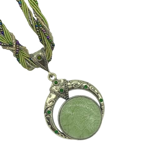 Diogeynu Nature Inspire Styles Halskette mit unverwechselbaren Perlen-Designs, geeignet für Musikfestivals und Freizeitveranstaltungen, jugendliche Stile Diogeynu Nature Inspire Styles Halskette mit unverwechselbaren Perlen-Designs, geeignet für Musikfestivals und Freizeitveranstaltungen, jugendliche Stile von Diogeynu