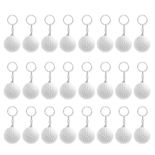 Diogeynu Trendiger Basketball-Schlüsselanhänger, stilvoller PU-Schwamm-Anhänger, Zubehör für Partyzubehör und Sportliebhaber, den täglichen Gebrauch, Schule, Fußballclubs von Diogeynu