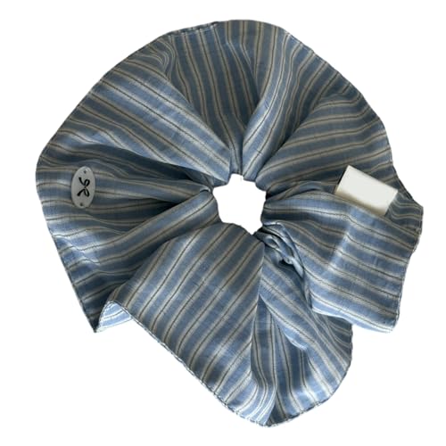 Elastisches Haargummi mit Schleife, gestreift, weiches Haargummi, Handgelenk-Dekoration, Zubehör für Frauen, verstellbare Haargummis für Mädchen von Diogeynu