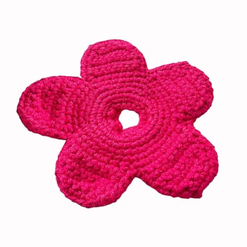 Elastisches Haarseil, Garn, Foto-Requisiten, übergroße Blumenform, für Hochsteckfrisuren, Dutt, Pferdeschwanz, Halter für Damen und Mädchen von Diogeynu