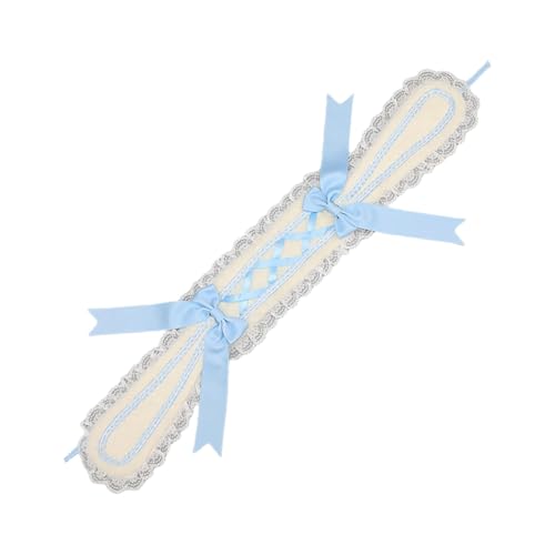 Eleganter Spitzenbesatz mit Hasenohren und Schleifen-Design für modische Frauen, Halloween und Anime-Dienstmädchen-Kopfbedeckung von Diogeynu
