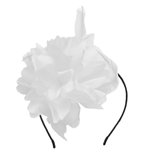 Haarband mit gefiederter Blume, Haarstyling-Zubehör für Damen, ästhetisches, formelles Bankett-Haarband Haarband mit gefiederter Blume, Haarstyling-Zubehör für Damen, ästhetisches, formelles Bankett-Haarband von Diogeynu