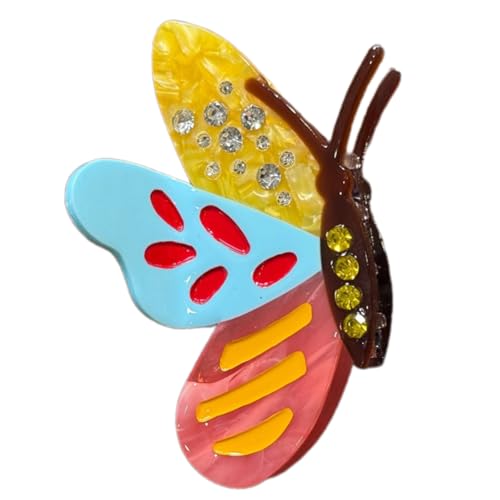 Haarklammer für Prinzessin, Schmetterling, große Haarspangen, einzigartige Verzierung, Haarnadel, modisch, einzigartige Verzierung von Diogeynu