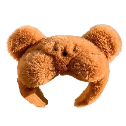 Haarreifen mit Bärenhasen-Muster, für Urlaub, stilvolle Haarbänder, Uni, Haarreif für schöne Styling-Enthusiasten von Diogeynu